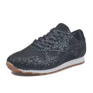 Women's Low-Top Lace-Up Trainers with Textured Upper