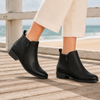 Women's Ankle Boots with Side-Zip Fastening