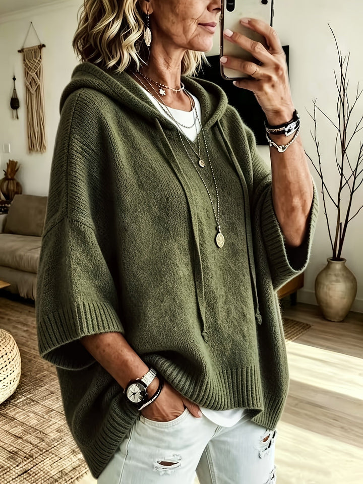 Women's Oversized Drawstring Hoodie