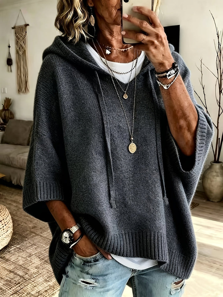Women's Oversized Drawstring Hoodie