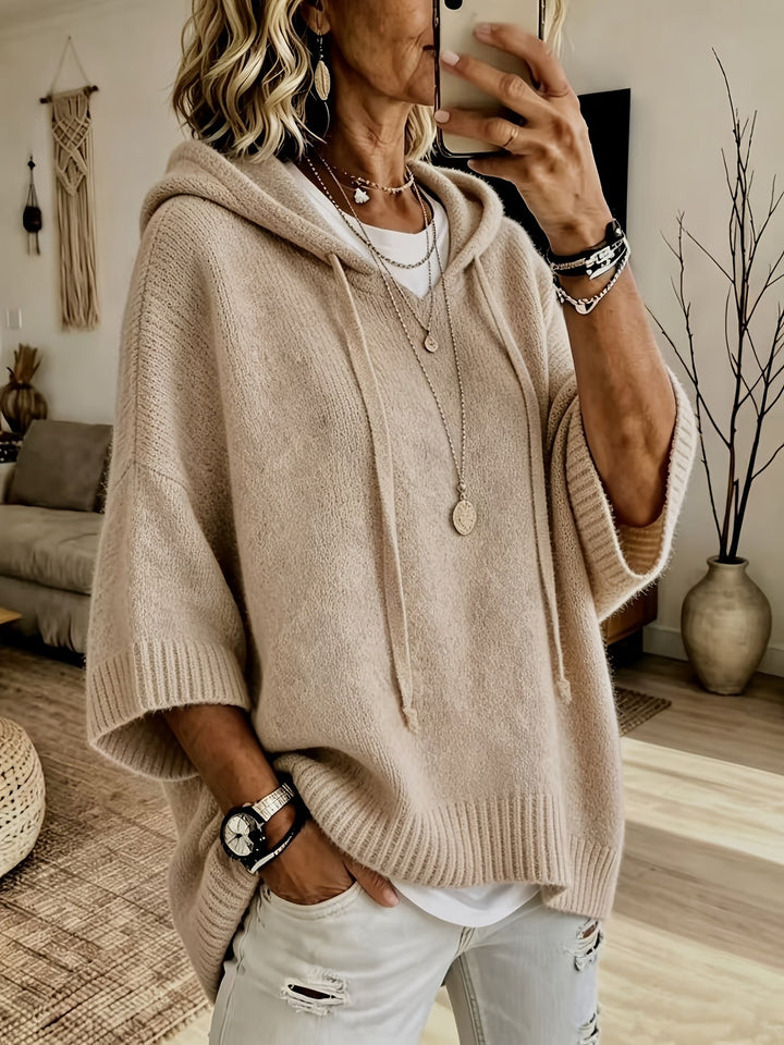 Women's Oversized Drawstring Hoodie