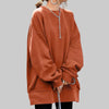 Women's Oversized Long-Sleeve Sweatshirt