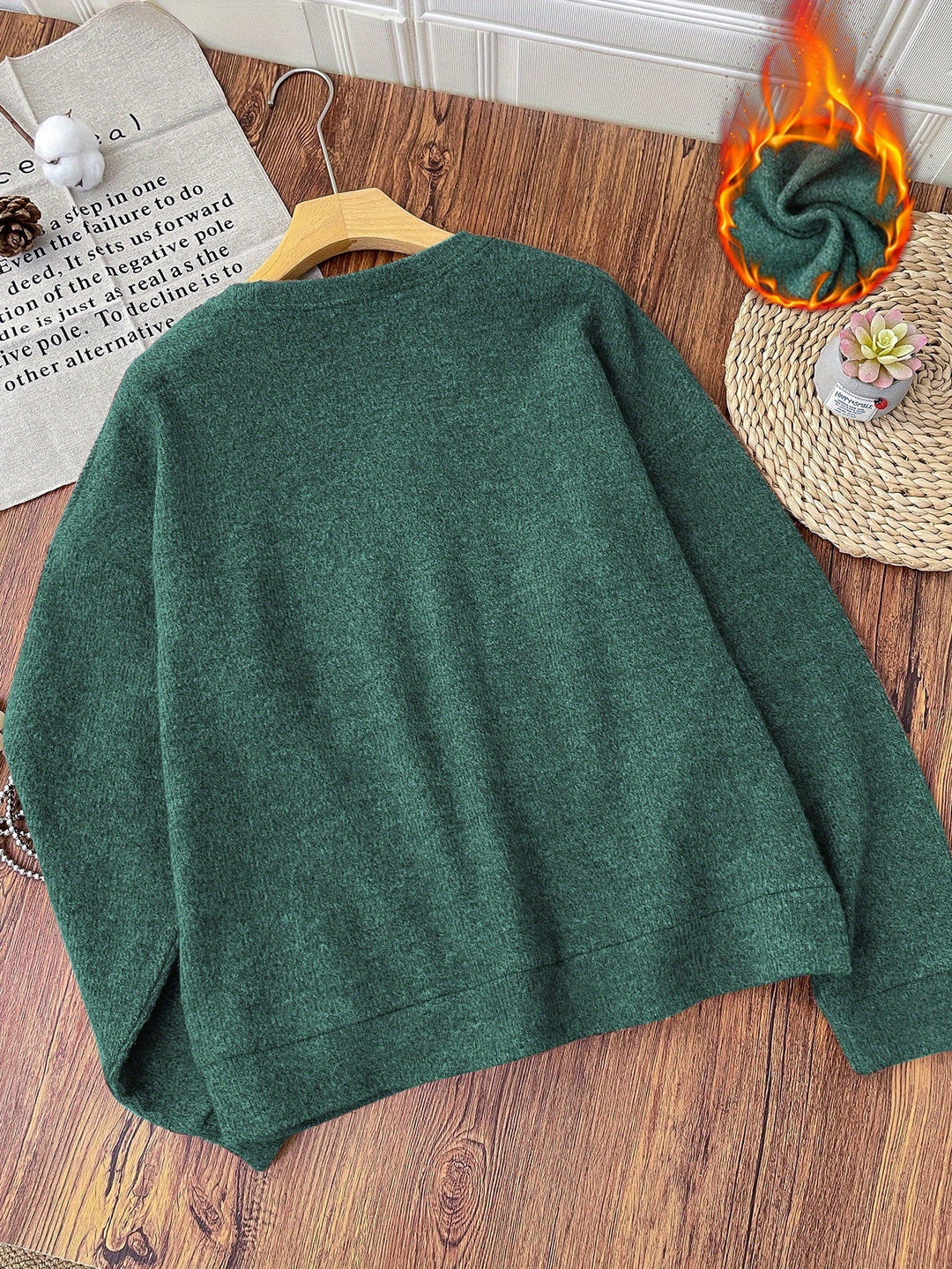 Women's Christmas Jumper Sequin Gingerbread Oversized