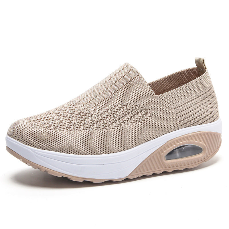 Women's Platform Slip-On Trainers