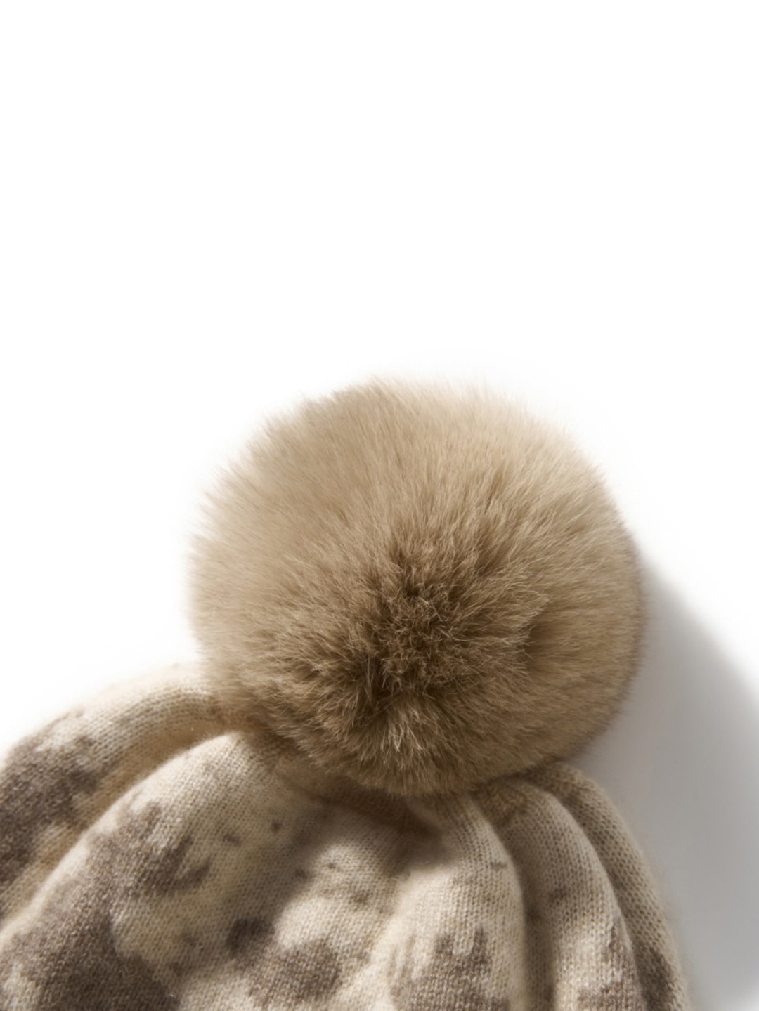 Women's Reindeer Pom Pom Beanie
