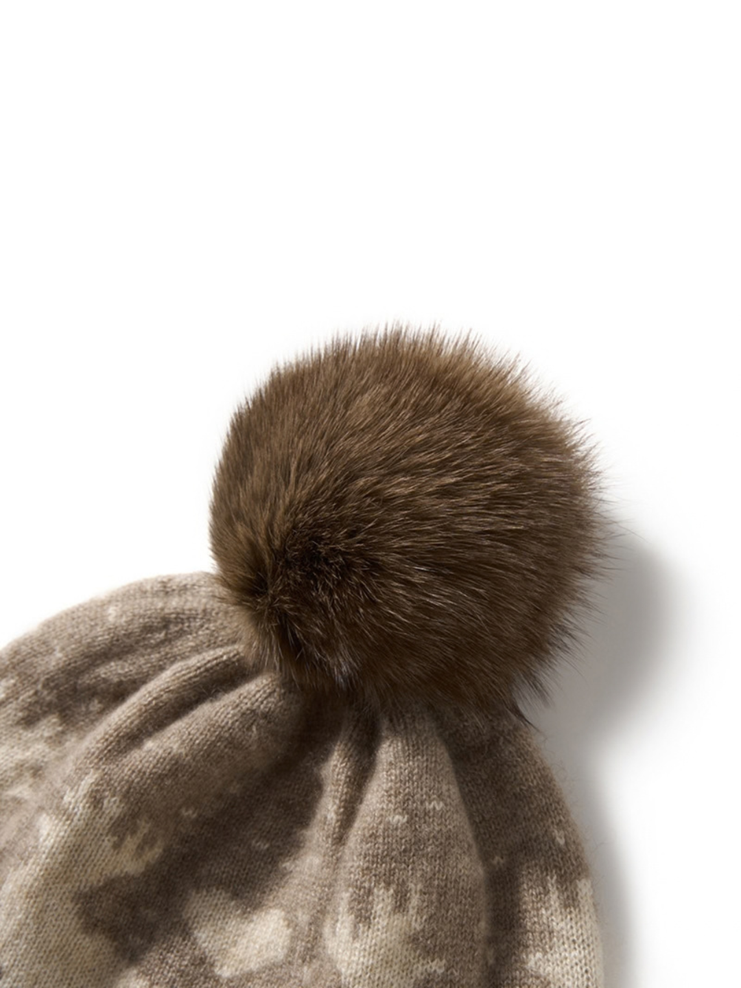 Women's Reindeer Pom Pom Beanie