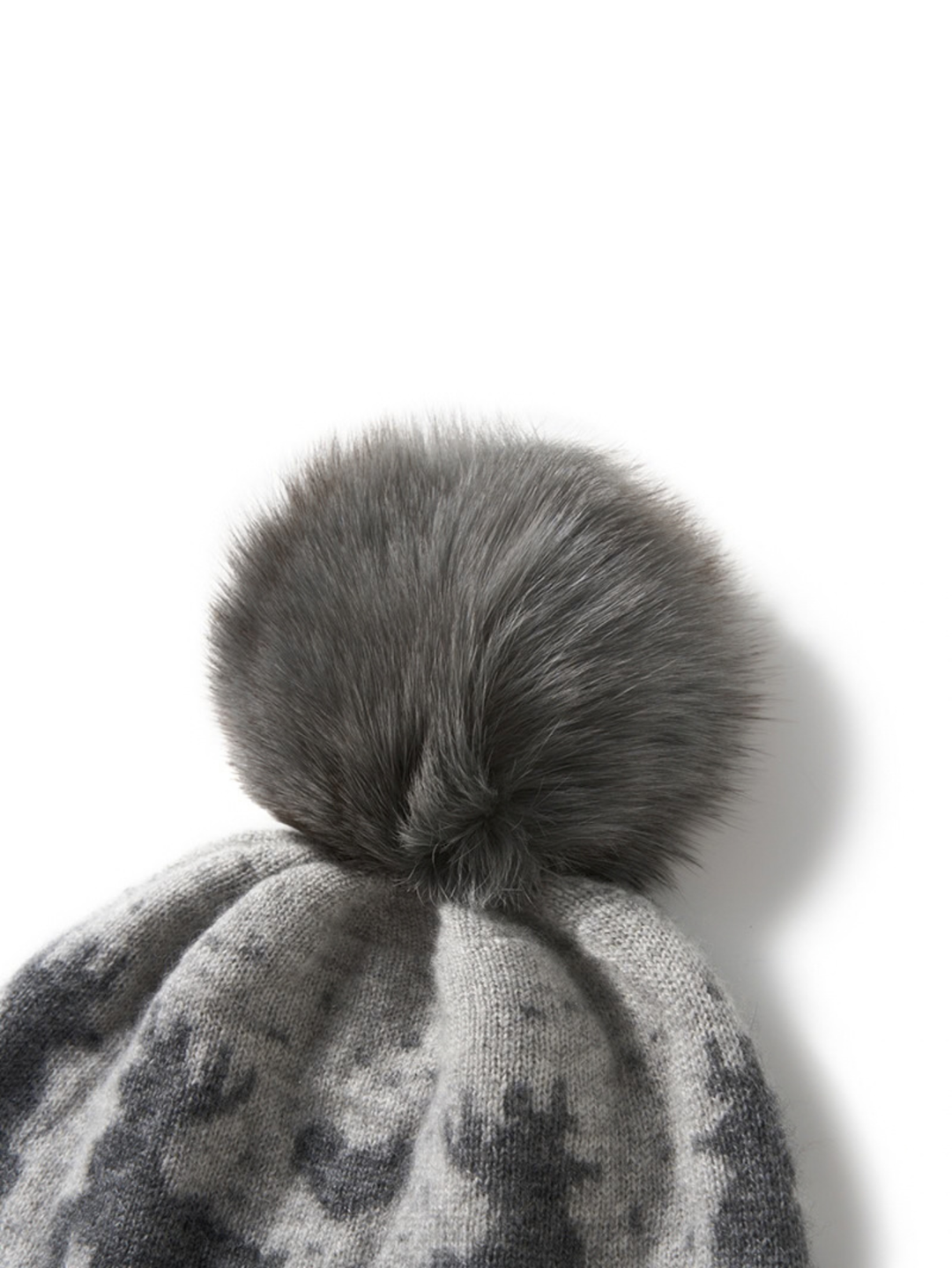 Women's Reindeer Pom Pom Beanie