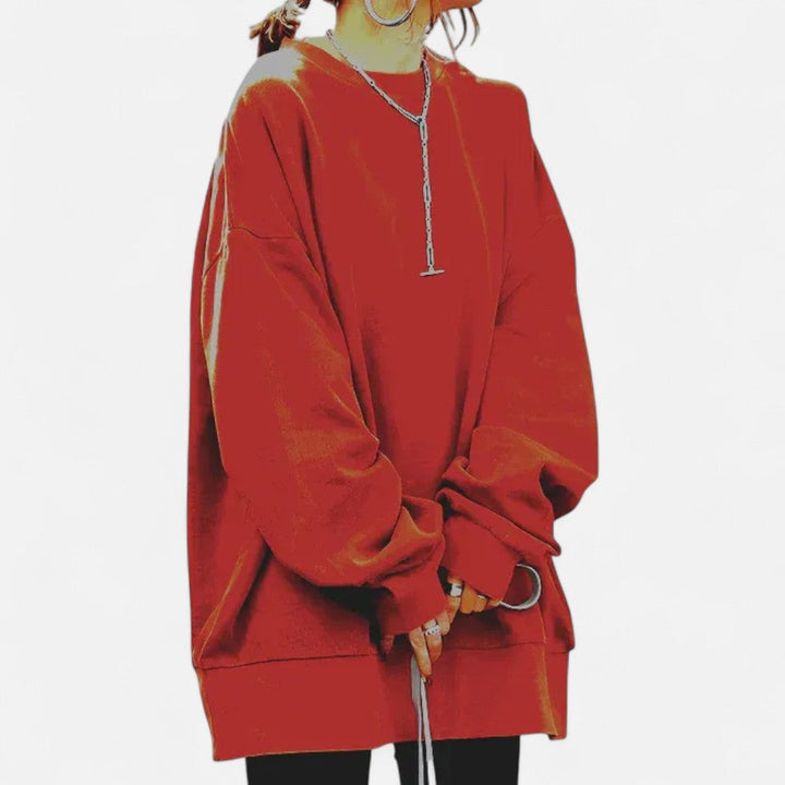 Women's Relaxed Crew Neck Sweatshirt