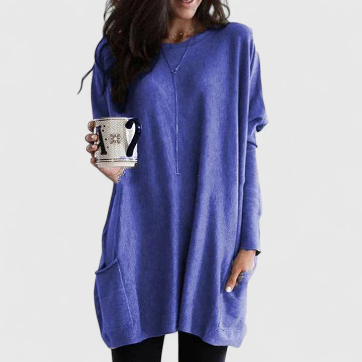 Women's Relaxed-Fit Tunic with Pockets