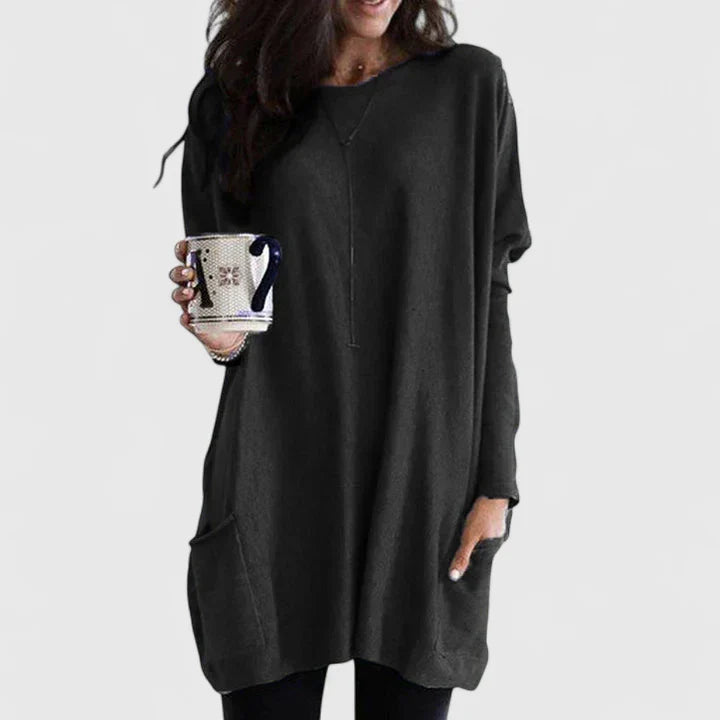Women's Relaxed-Fit Tunic with Pockets