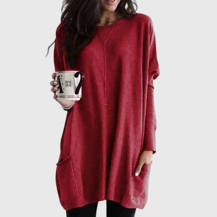 Women's Relaxed-Fit Tunic with Pockets