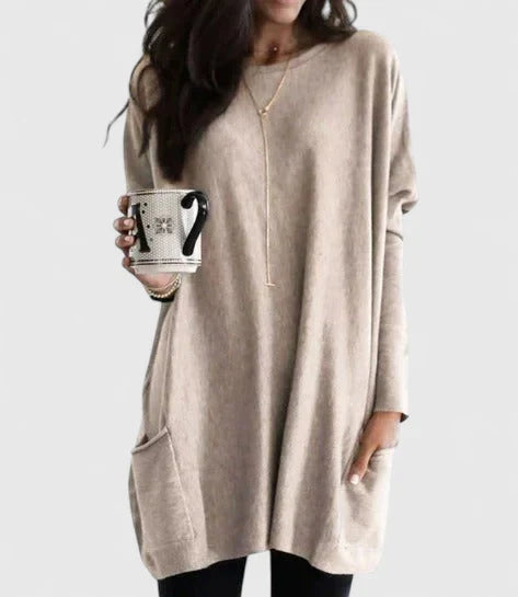 Women's Relaxed-Fit Tunic with Pockets