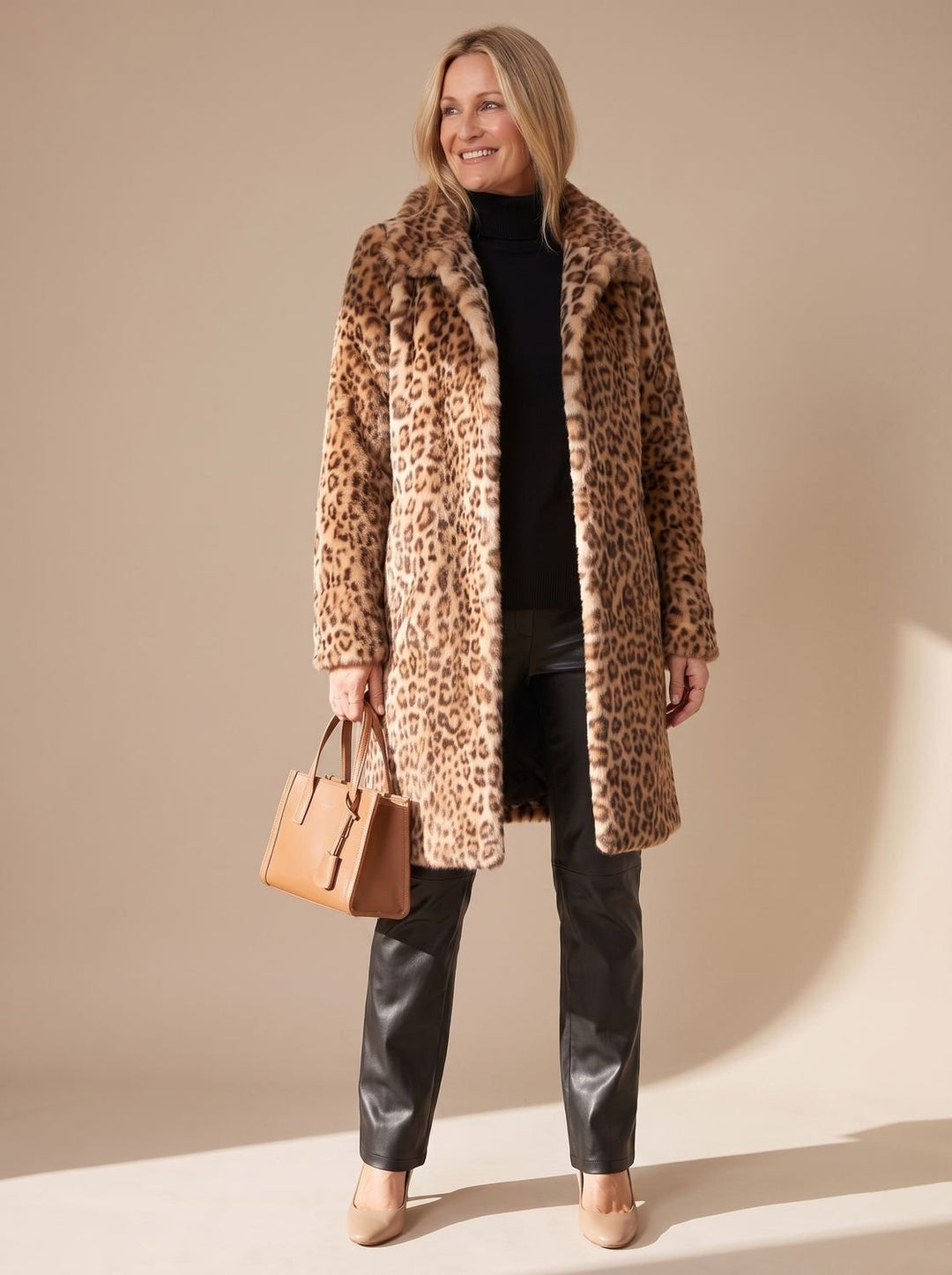 Women's Relaxed Mid-Length Winter Coat