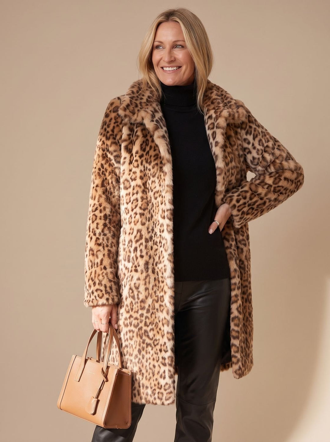 Women's Relaxed Mid-Length Winter Coat