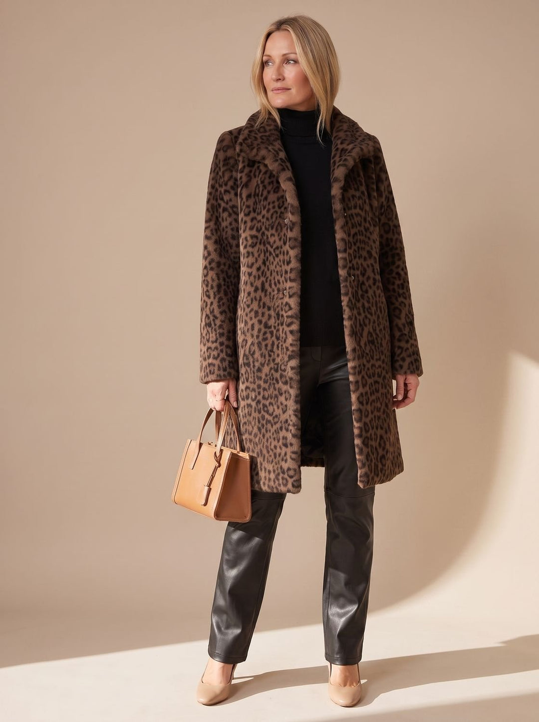 Women's Relaxed Mid-Length Winter Coat