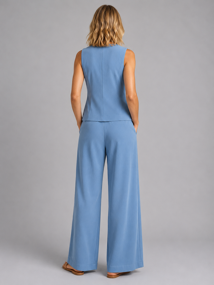 Women's Relaxed Wide-Leg Trousers
