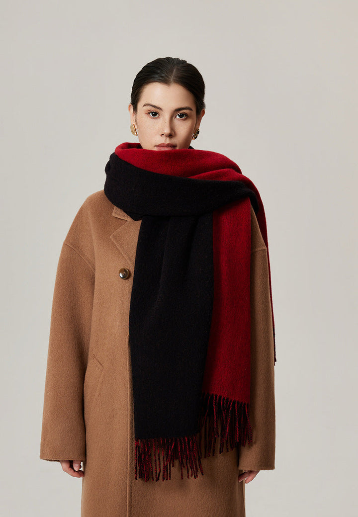 Women's Reversible Oversized Blanket Scarf