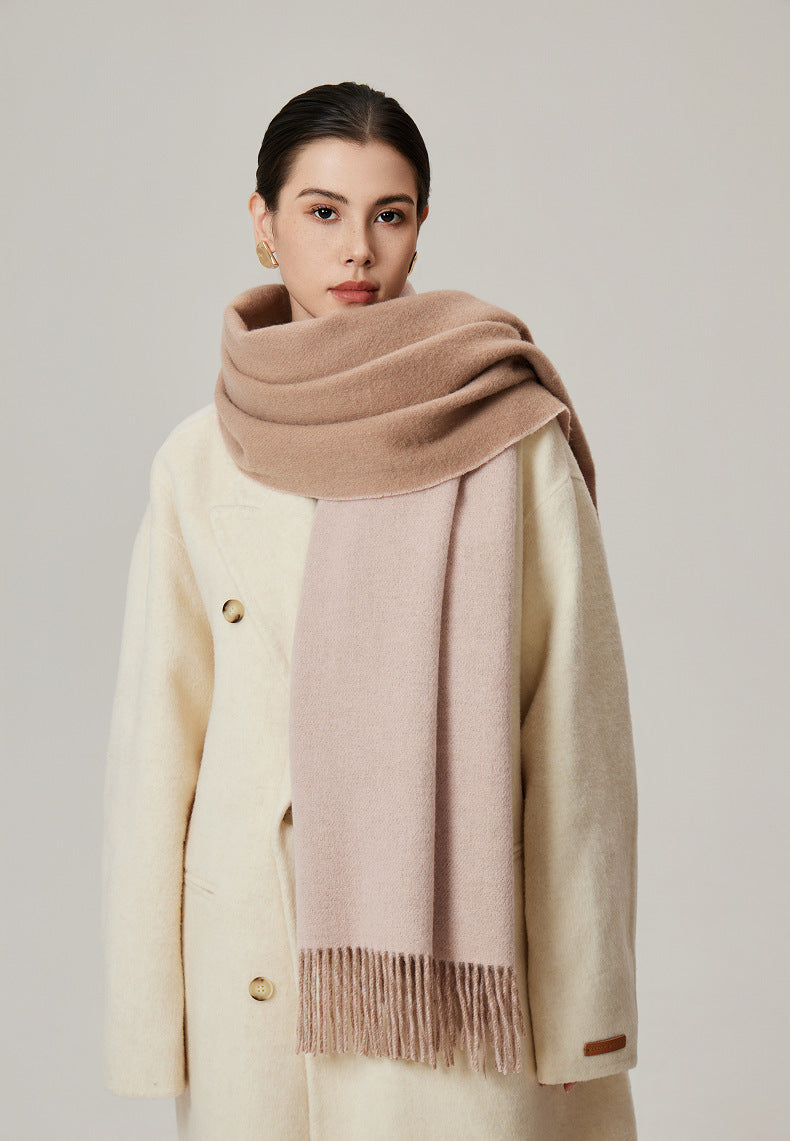 Women's Reversible Oversized Blanket Scarf