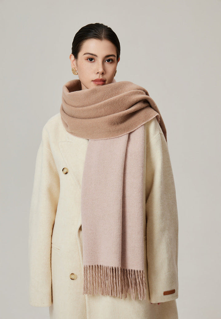 Women's Reversible Oversized Blanket Scarf