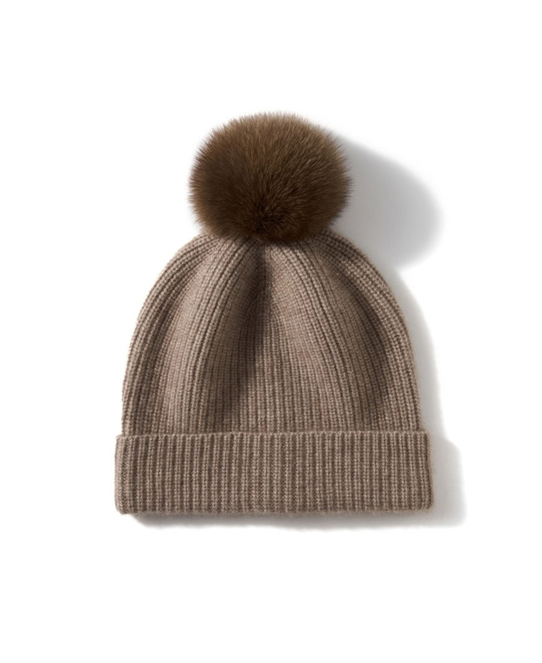Women's Ribbed Pom Pom Beanie
