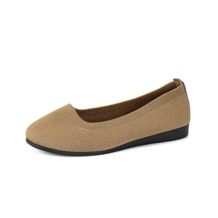Women's Ribbed Slip-On Flats