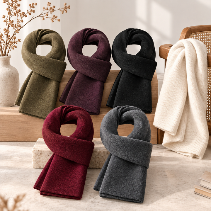 Women's Seamless Knit Scarf