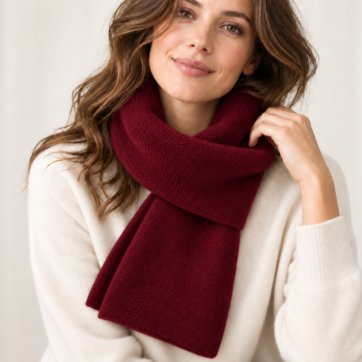 Women's Seamless Knit Scarf
