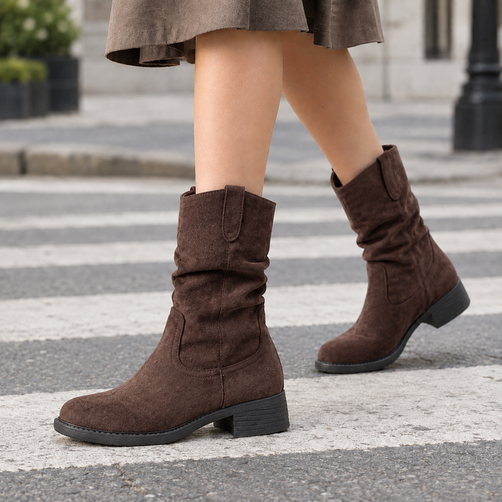 Women's Slouch Block-Heel Boots
