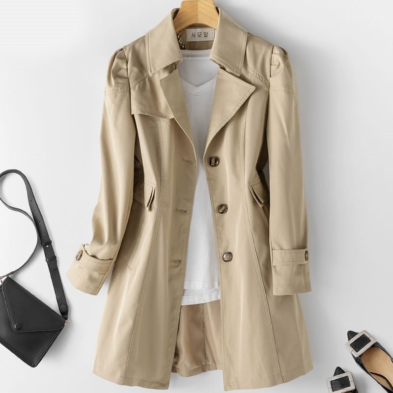 Women's Structured Trench Coat