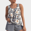 Women's Structured Two-Piece Tankini Set