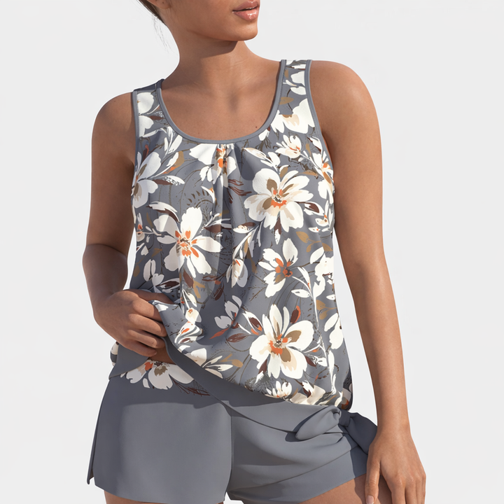 Women's Structured Two-Piece Tankini Set