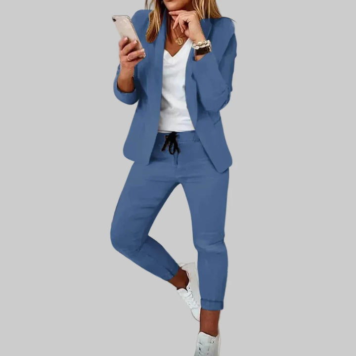 Women's Tailored Blazer and Trouser Set