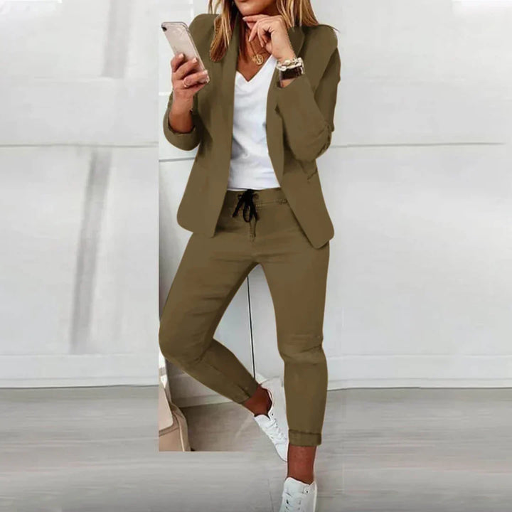 Women's Tailored Blazer and Trouser Set