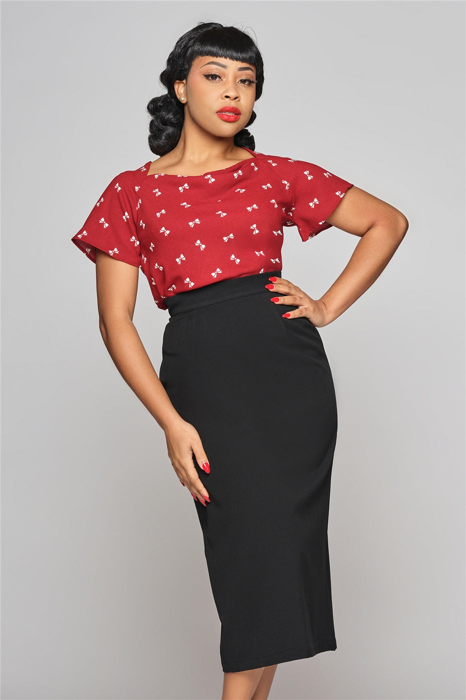 Women's Tailored Pencil Skirt