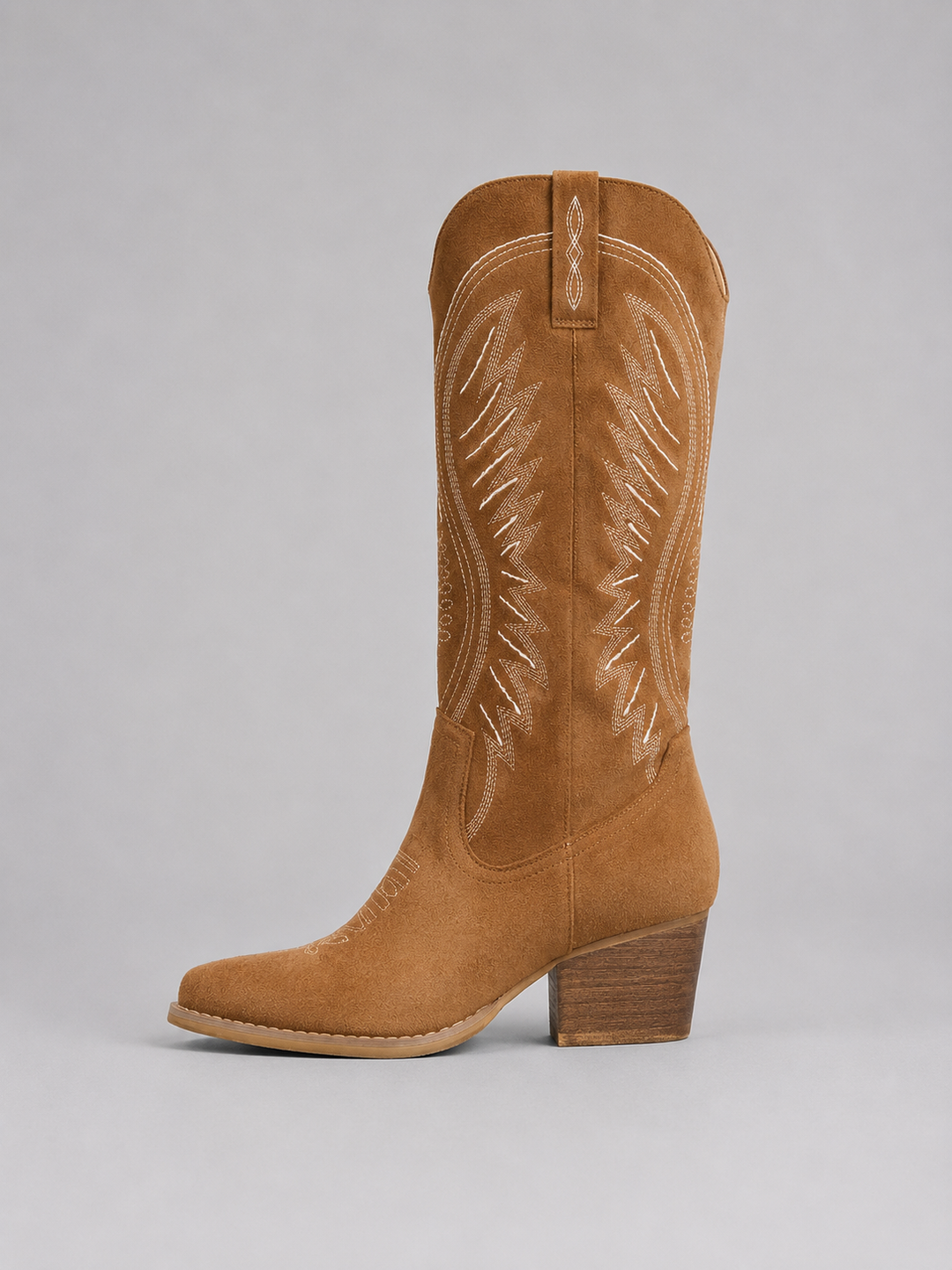 Women's Western Block Heel Cowboy Boots