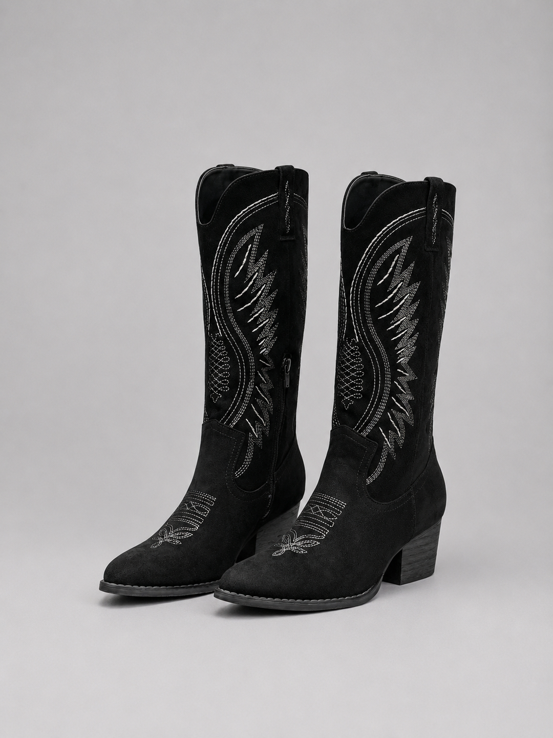 Women's Western Block Heel Cowboy Boots