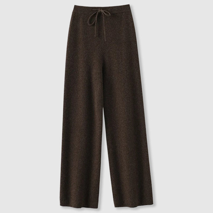 Women's Wide-Leg Drawstring Trousers