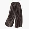 Women's Wide-Leg Elasticated Waist Trousers