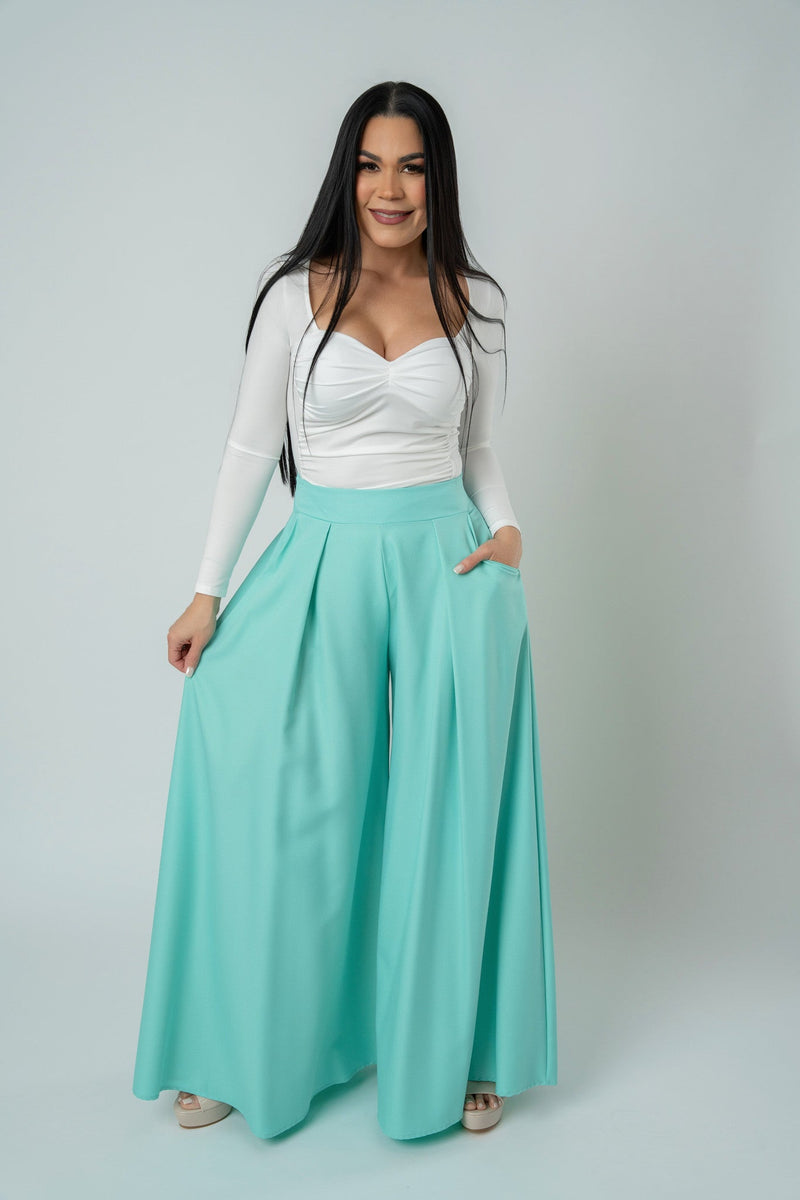 Women's Wide-Leg Palazzo Trousers