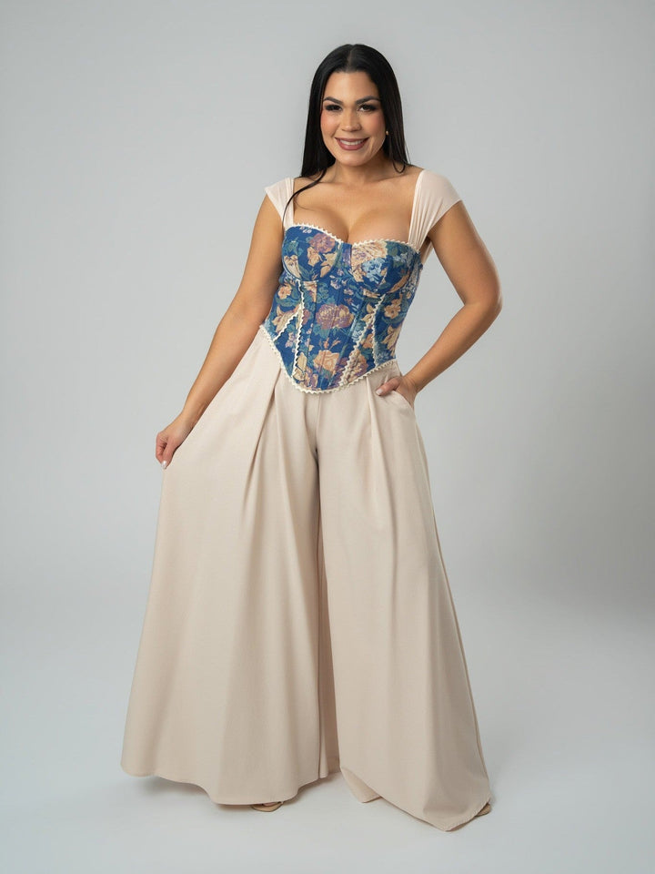 Women's Wide-Leg Palazzo Trousers