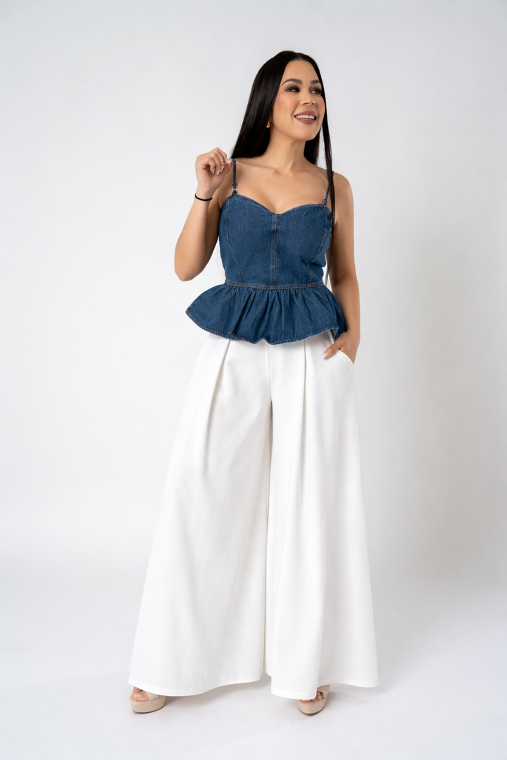 Women's Wide-Leg Palazzo Trousers