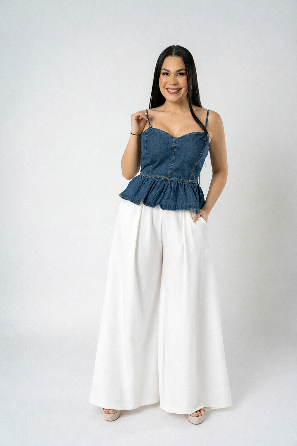 Women's Wide-Leg Palazzo Trousers