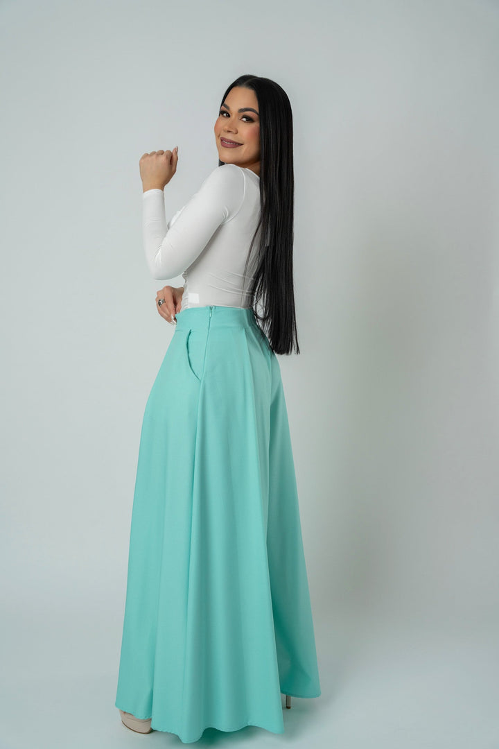Women's Wide-Leg Palazzo Trousers