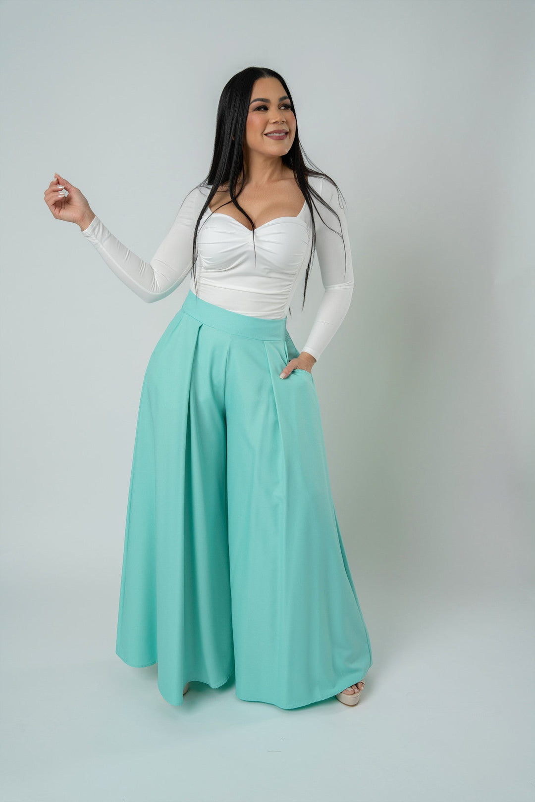Women's Wide-Leg Palazzo Trousers