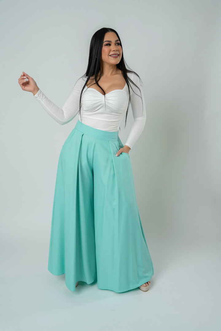 Women's Wide-Leg Palazzo Trousers