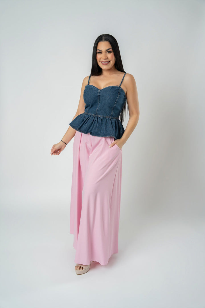 Women's Wide-Leg Palazzo Trousers