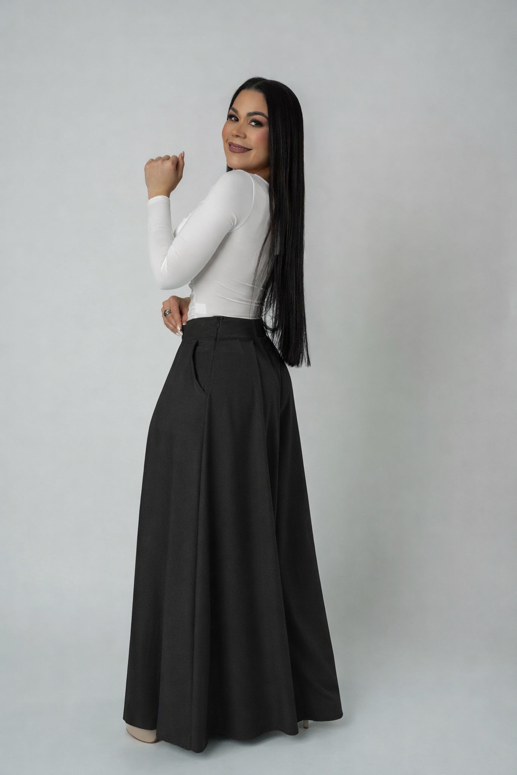Women's Wide-Leg Palazzo Trousers
