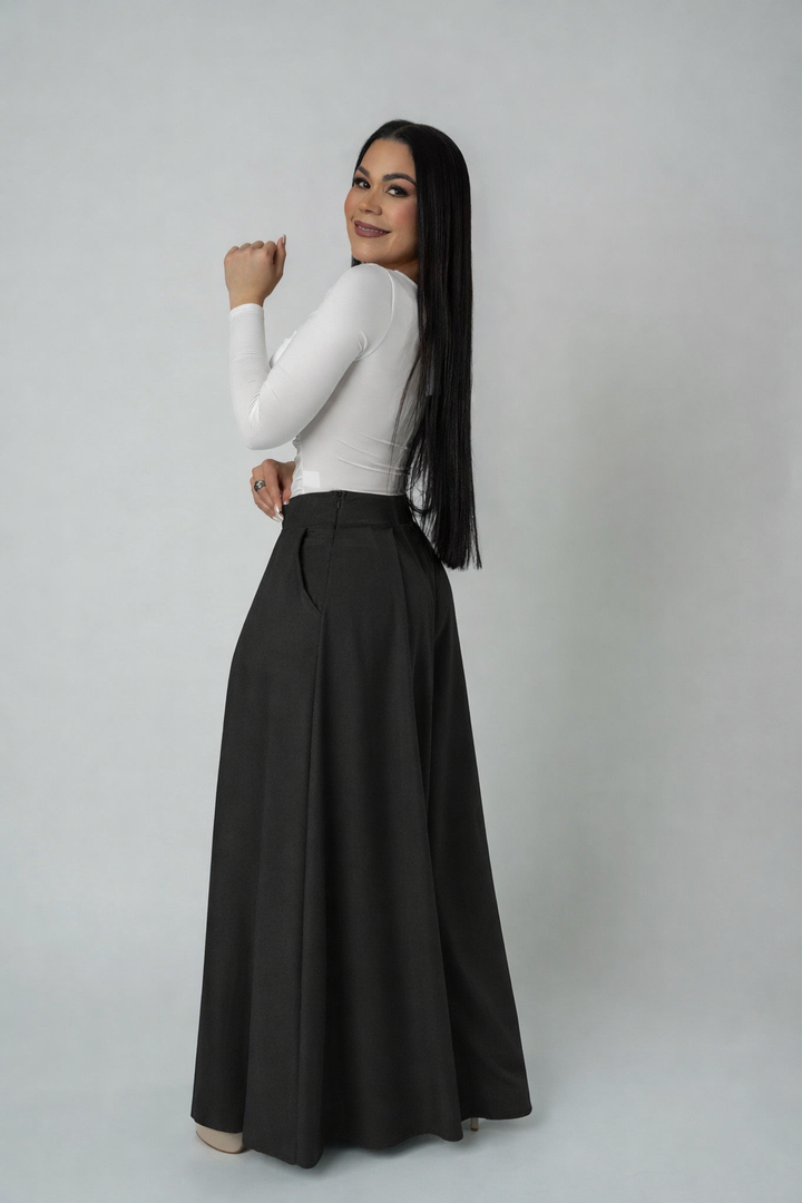 Women's Wide-Leg Palazzo Trousers