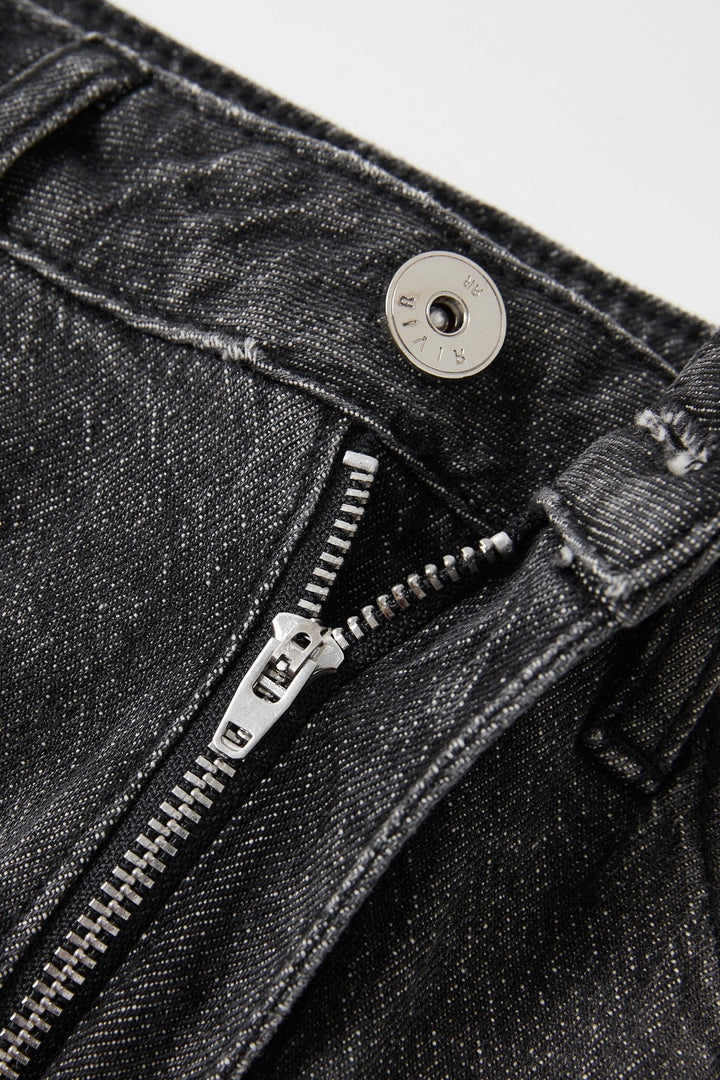 Women's Wide-Leg Stud Detail Jeans