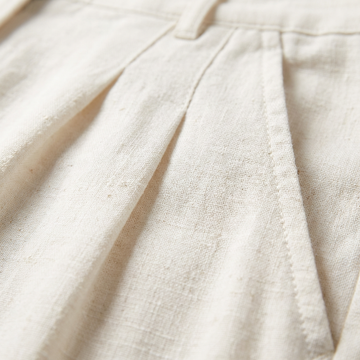 Women's Wide-Leg Trousers with Pockets